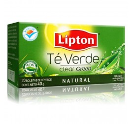 TE LIPTON GREEN TEA 20B (X1)